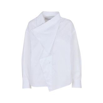 Margaux Lonnberg Bella Shirt - Dames - Overhemden - Wit - S - Katoen - Overhemden