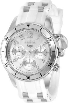 Invicta Angel Chronograph GMT Quartz White Dial Ladies Watch 37347