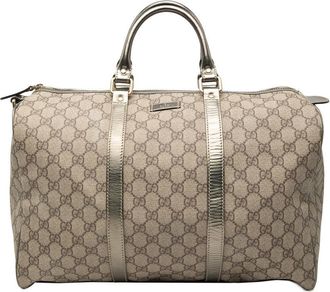 Gucci Pre-owned Gucci Large GG Supreme Joy Boston Bag Ladies 193602 497717