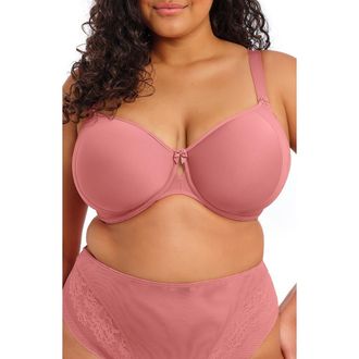 Elomi Nerina Underwire Molded Spacer Bra in Dusros at Nordstrom, Size 36Ff