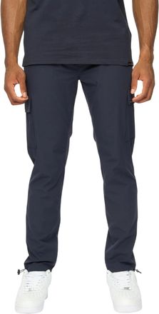 Duck and Cover Heren Clatslare Combatbroeken (Marineblauw)
