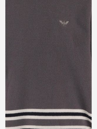 Emporio Armani Virgin Wool Hoodie - Gray