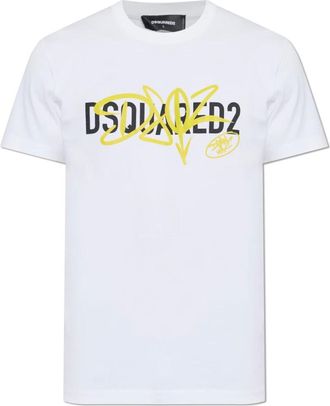 Dsquared2 Uomo, Top, Bianco, L, new