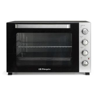 Orbegozo Forno Elettrico da Tavolo 75L Orbegozo Funzione di Convezione 68,2x42,5x43cm Sistema di Arrostimento Rotante Timer