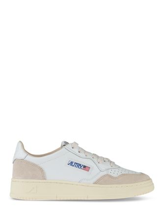 Autry Low-Top Sneakers With Smooth Leather And Suede Accents