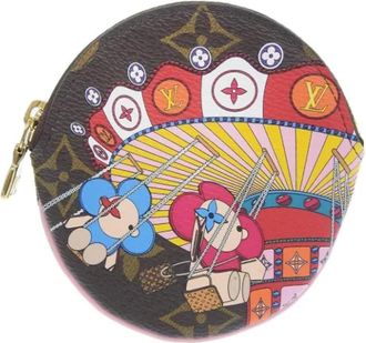 Louis Vuitton Pre-owned Wallets, female, Brown, Size: ONE SIZE Pre-owned Canvas wallets