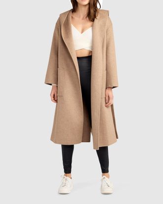 Belle & Bloom Arcadia Oversided Coat with Hood