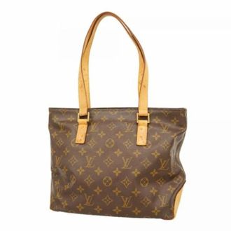 Louis Vuitton Pre-owned Tote Bags, female, Brown, Size: ONE SIZE Pre-owned Cabas Piano Tote Bag