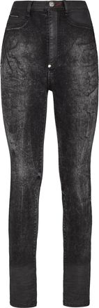 Philipp Plein Denim Super High Waist Jegging Iconic Plein
