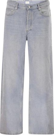 A.P.C. A.p.c. - Wide Leg Jeans - Heren - Jeans - Blauw - Maat: W33 Katoen