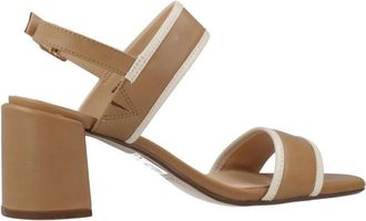 Clarks Ezoria Sling High Heel Sandalen - Dames - Sandalen met hakken - Bruin - 36 EU - Schoenen