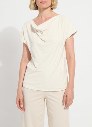 Lyss&eacute; Ensley Cowl Neck Top