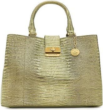 Brahmin Small Denise Cross Body Womens Handbags Olive, Leather