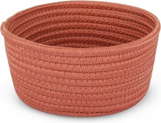 KASANOVA Cestino portaoggetti bagno 18x10 cm mattone in polipropilene