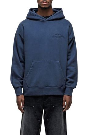Good For Nothing Vintage Washed Relaxed Hoodie in Navy at Nordstrom, Size Xx-Large Uk
