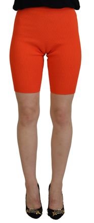 Dsquared2 Dsquared&sup2; Viscose Mid Waist Slim Fit Bermuda Womens Shorts (Pre-Owned)