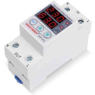 OEM Protector Inteligente Svp-916 40a/63a/80a, Autoajustable, Limitaci&oacute;n De Corriente, Retardo, Protecci&oacute;n Contra Sobretensi&oacute;n/subtensi&oacute;n 220v