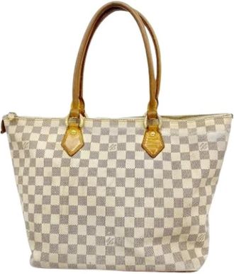 Louis Vuitton Pre-owned Tote Bags, female, White, Size: ONE SIZE Pre-owned Vintage Tote Bag