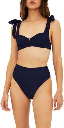 Beach Riot Blair Underwire Bikini Top in Navy at Nordstrom Rack, Size X-Small