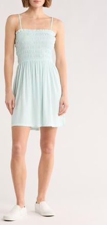 Billabong Seaside Breeze Minidress in Dusk Blue at Nordstrom Rack, Size X-Small