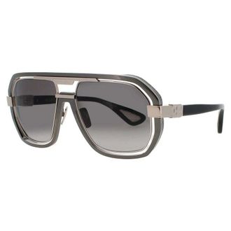 Bugatti Mens Grey Rectangular Sunglasses 08GMWG