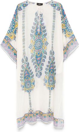Etro Abito con stampa paisley - Bianco