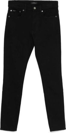 Polo Ralph Lauren Zwarte Skinny Jeans - Dames - Skinny Jeans - Zwart - W30 - Katoen - Jeans
