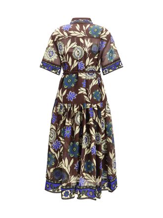Alemais Shirtdress - Brown