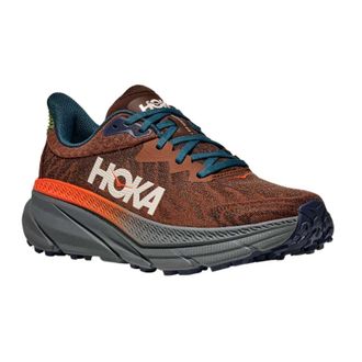 Hoka One One Hoka Challenger ATR 7 Textile Mens Running Trainers - Mineral Brown Asteroid - Size:UK 10.5