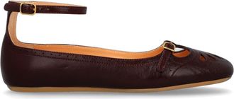 Chlo&eacute; Misty Ballerinas - Dames - Ballerinas - Rood - 38 EU - Leer - Schoenen