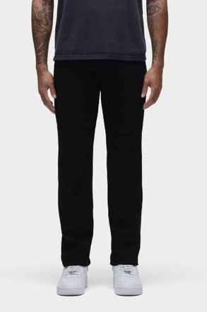 Hudson Blake Slim Straight Stretch Denim Jean In Raven