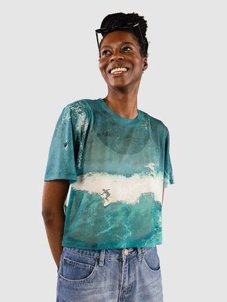 Blue Tomato Mesh T-Shirt blu