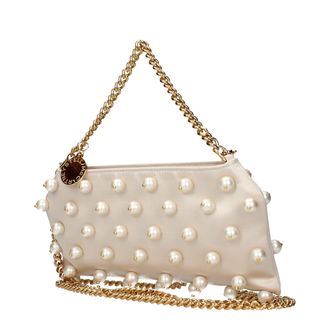 Stella McCartney Fabric Shoulder Bag - Beige