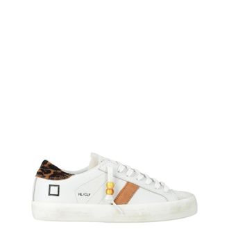 D.A.T.E. Sneakers, female, White, Size: 10 US Hill Low Calf