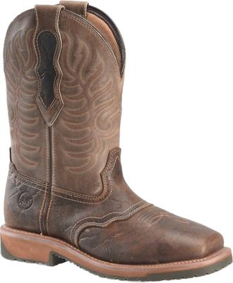 Double-H Boots Highland (Wide Width) In Medium Brown