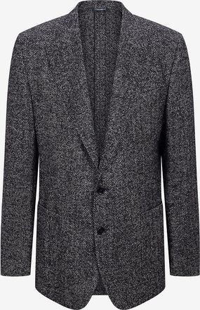 Dolce & Gabbana Tweed-Blazer mit Fischgräten Portofino