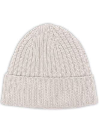 N.Peal Berretto a coste - Bianco