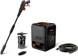 Black+Decker Black&decker - Black+decker Hidrolimpiadora Bxpw1900c, Compacta, Alta Presi&oacute;n, Para Coche Y Hogar, Presi&oacute;n M&aacute;x. 150 Bar, Caudal M&aacute;x. 460 L/h, Consumo 