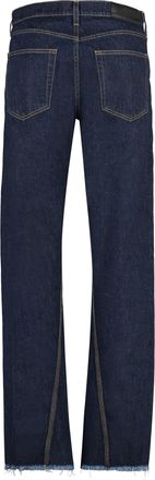 Lanvin Mens 5-Pocket Straight-Leg Jeans Denim Cotton Regular &
