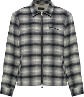 AllSaints Conduct Jacket - Heren - Zomerjassen - Grijs - XS - Wol - Jassen