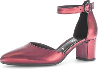 Gabor Womens Strappy Pumps, Womens Heel Shoes, Cherry 65, 6.5-7 UK