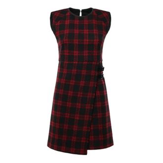 Pinko Wikkeljurk - Dames - Wikkelkleedje - Rood - S - Kleedjes