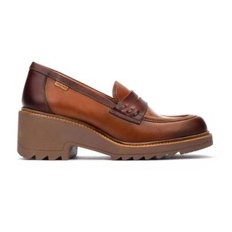 Pikolinos Alcaraz Pump - Dames - Pumps - Bruin - 39 EU - Leer - Schoenen