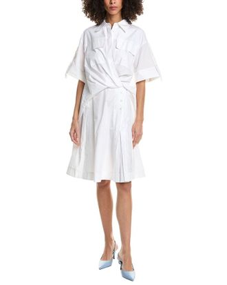 3.1 Phillip Lim Relaxed Draped Shirt Dress