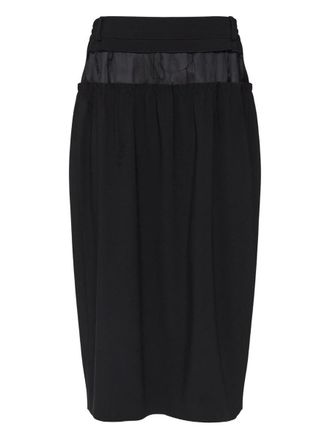 Maison Margiela Four Stitches Midi Skirt