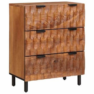 vidaXL Credenza 60 X 33 X 75 Cm Legno Di Mango Massello Vidaxl