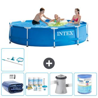 Intex Piscina Con Estructura Redonda - 305x76 Cm - 7-piezas S31477