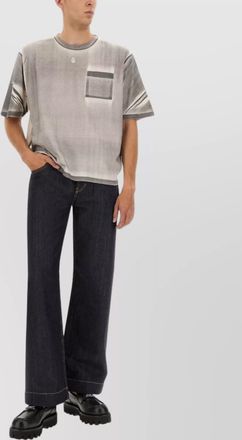 Alexander McQueen cropped cotton t-shirt