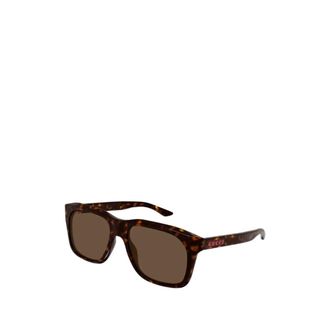 Gucci Vierkante zonnebril - Heren - Zonnebrillen - Veelkleurig - 55 MM - Accessoires