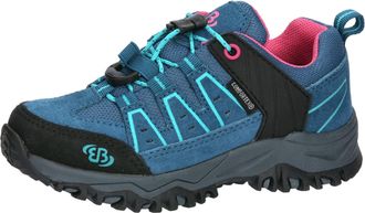 Br&uuml;tting Outdoorschuh BR&Uuml;TTING Outdoorschuh Mount Pinos Kids Low, Gr. 25, blau, Veloursleder, Schuhe Outdoorschuh